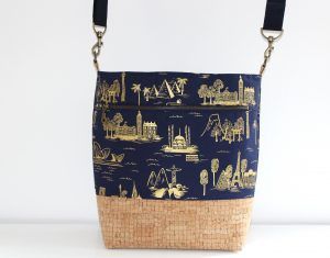 City Toile Navy