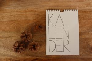 Kalender bestempeln